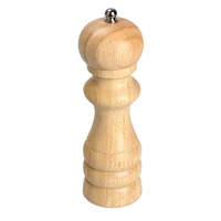4 5 6 8 inch classical wooden oak pepper spice salt corn mill grinder muller kitchen accessories wooden pepper grinder