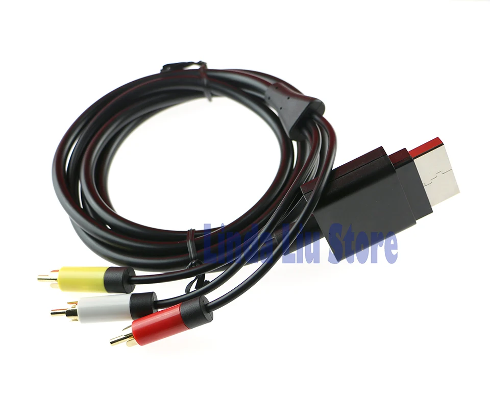 ChengChengDianWan HD TV Композитный Аудио Видео AV кабель для Xbox360 xbox 360 Slim|cord|cord cable |