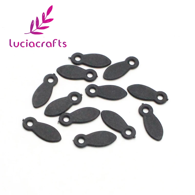 Lucia crafts 100 шт./лот 8*21 мм черная/белая фоторамка крючки сделай сам вращающиеся