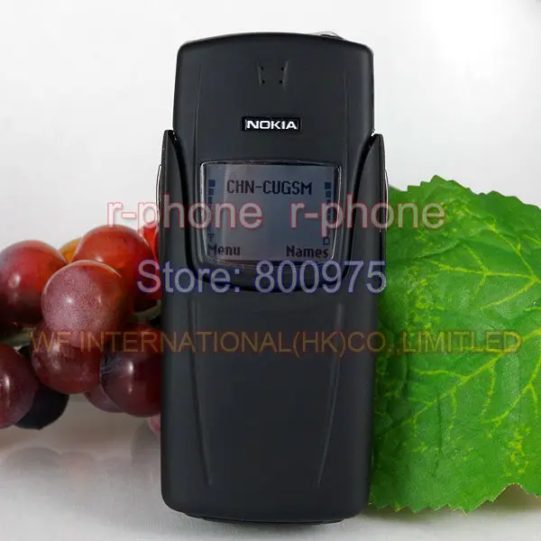 Оригинальный Восстановленный Мобильный телефон Nokia Titanium 8910i gsm Dualband