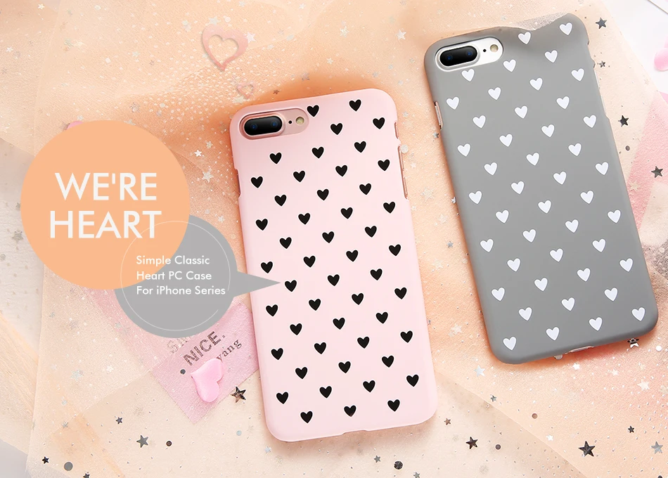 KISSCASE «любящее сердце» ПК чехол для samsung Galaxy S8 S9 плюс S7 Note 9 8 A6 A8 A7 A9 J8 J6 жесткий пару чехол для телефона чехол