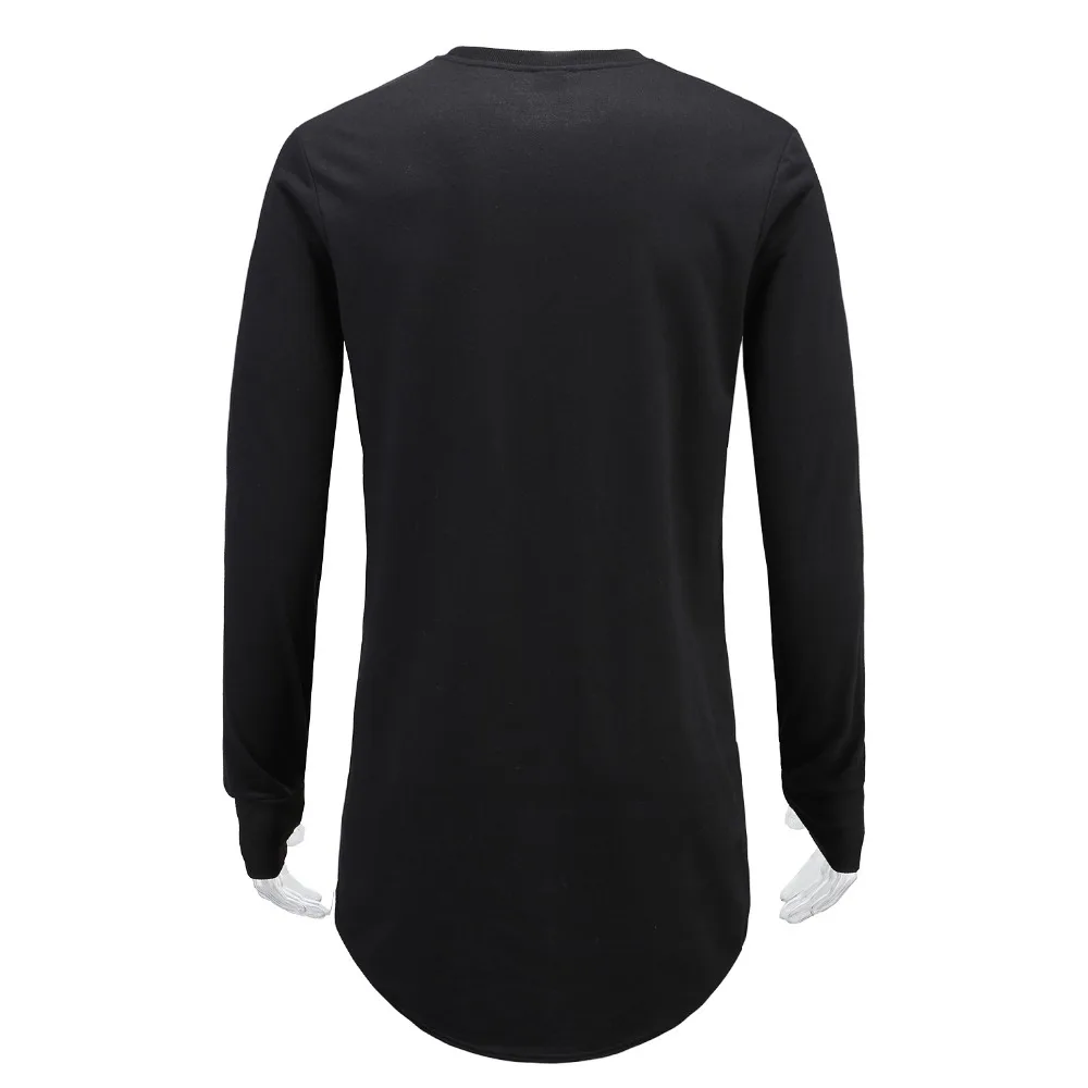 Футболка мужская с манжетами и дырками модная тенниска в стиле хип-хоп крутая