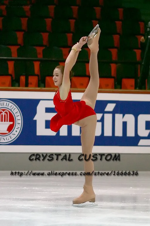 

Figure Skating Dress For Girls Graceful New Brand Ice Skating Dresses For Competition Customized DR3918