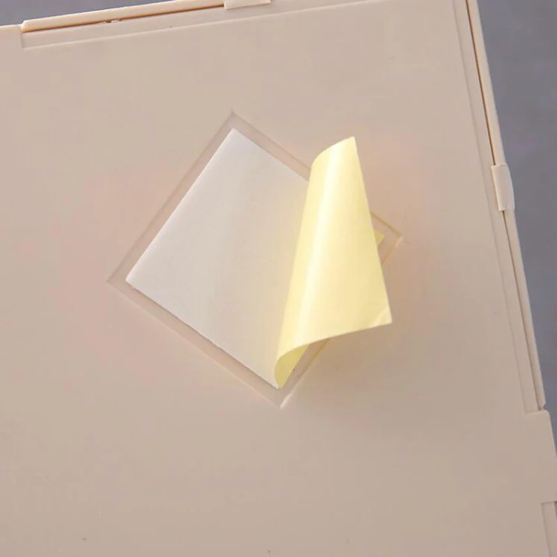 Стены прилипания Ванная комната органайзеров подвесных 3 сетки хранения