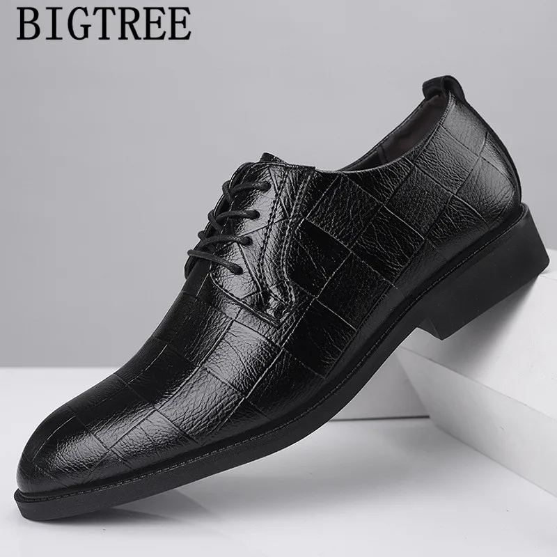 

2023 Italian Men Formal Shoes Leather Oxford Shoes For Men Suit Business Office Shoes Men Zapatos De Hombre Scarpe Uomo Eleganti
