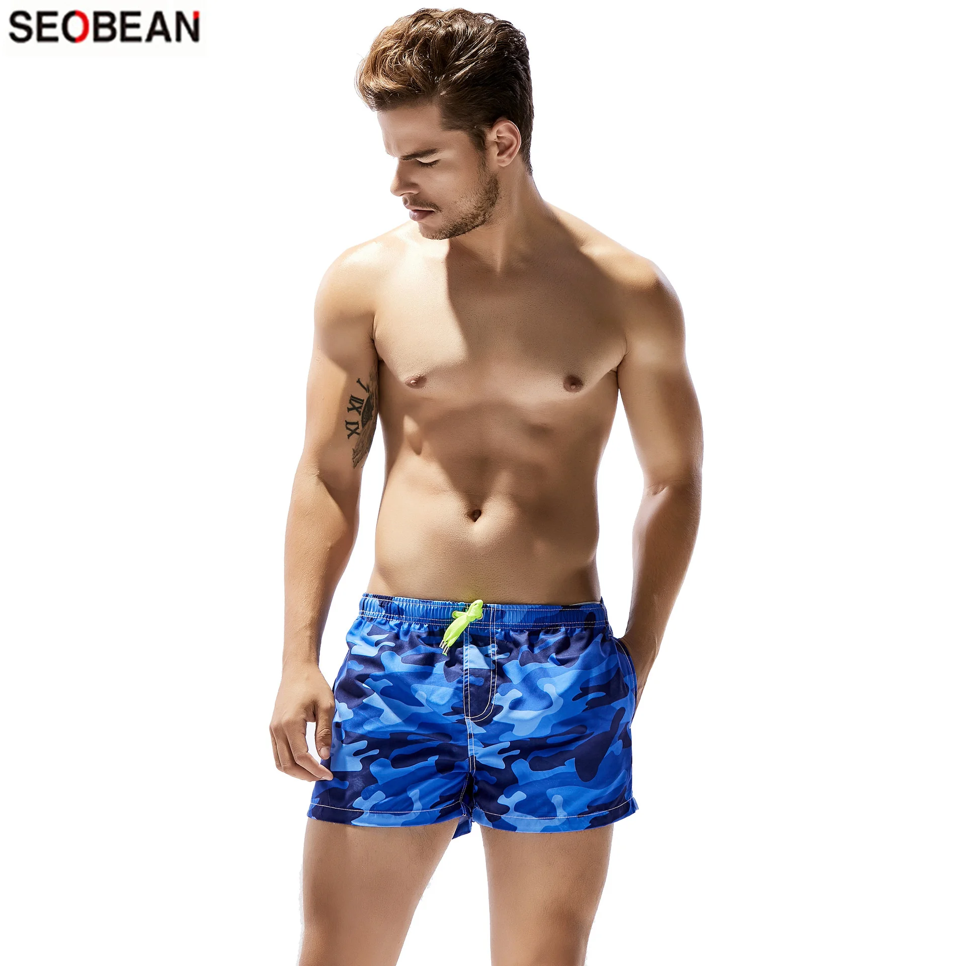 Шорты мужские пляжные SEOBEAN