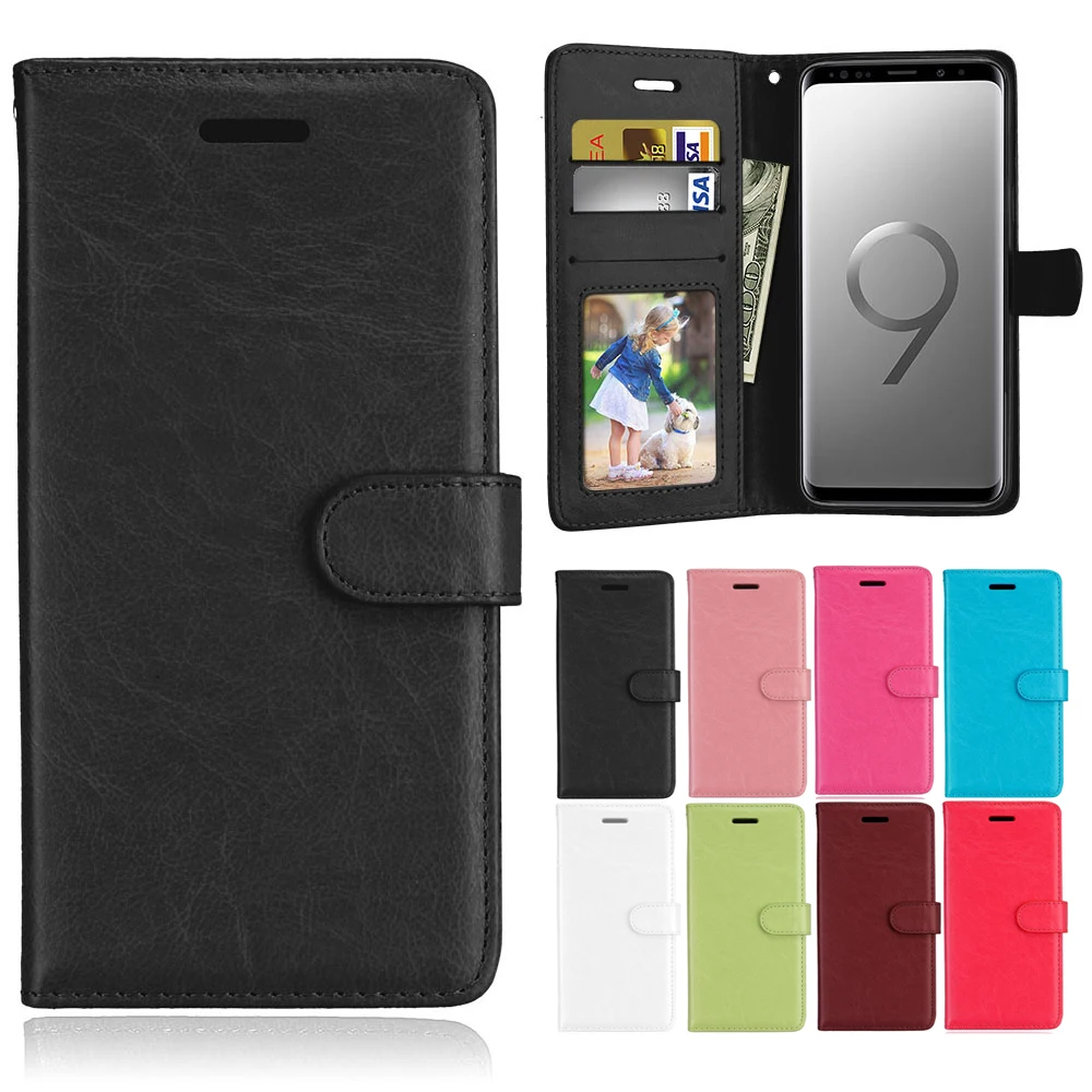 Модный кожаный флип-кошелек мягкий ТПУ чехол для Xiaomi Redmi Note 3S 4 4X 5A 6 M6 4A 5 Plus 5X A1 Mix 2 2S