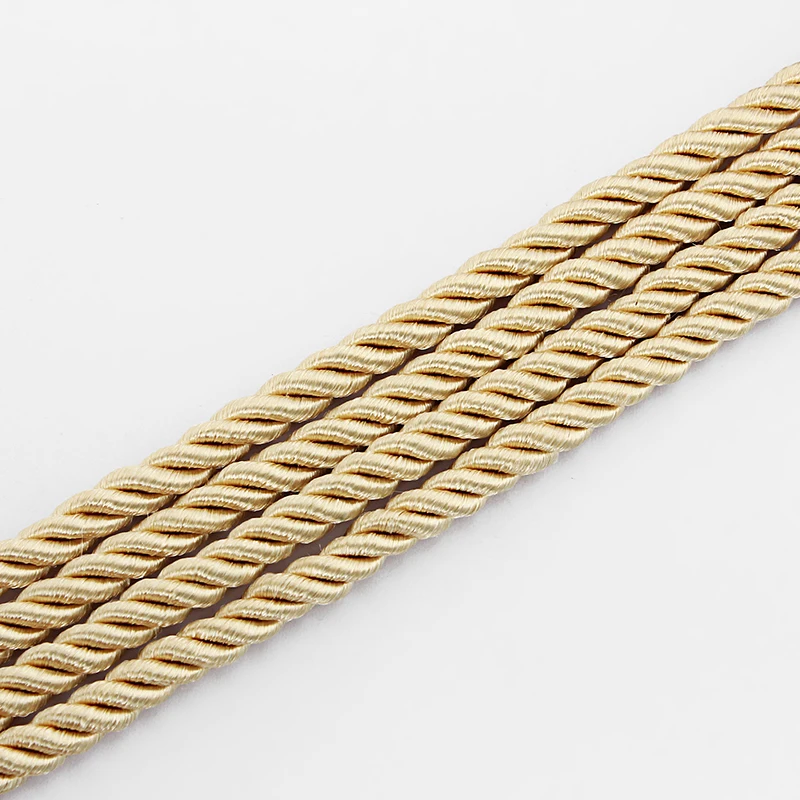 Полиэфирная плетеная нить 5 метров мм|jewelry supplies|twist cord roperope string |
