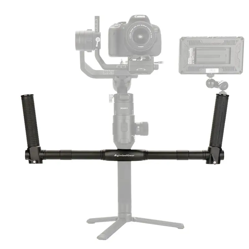 AgimbalGear двойной ручной карданный Стабилизатор камеры для Dji Ronin S SC выдвижная ручка ручки рукоятка Крепление камеры аксессуары