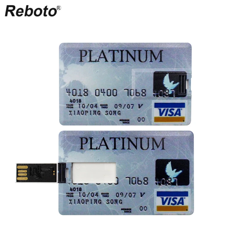 Новая кредитная карта Master Card HSBC American Express USB флэш накопитель 64 ГБ 32 8 16 4 банковская