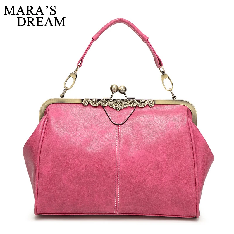 Mara's Dream 2018 New Retro Women Messenger Bags Small Shoulder Bag High Quality PU Leather Tote Clutch Handbags | Багаж и сумки