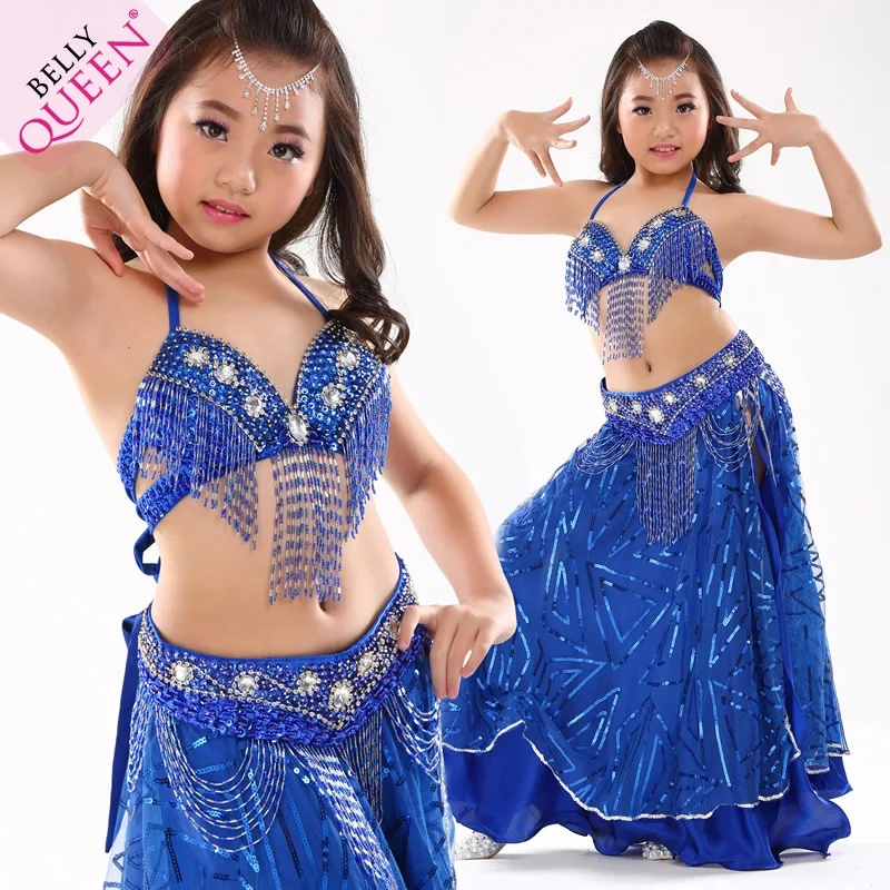 Женский костюм для танца живота комплект из 3 предметов топ с бахромой пояс и юбка