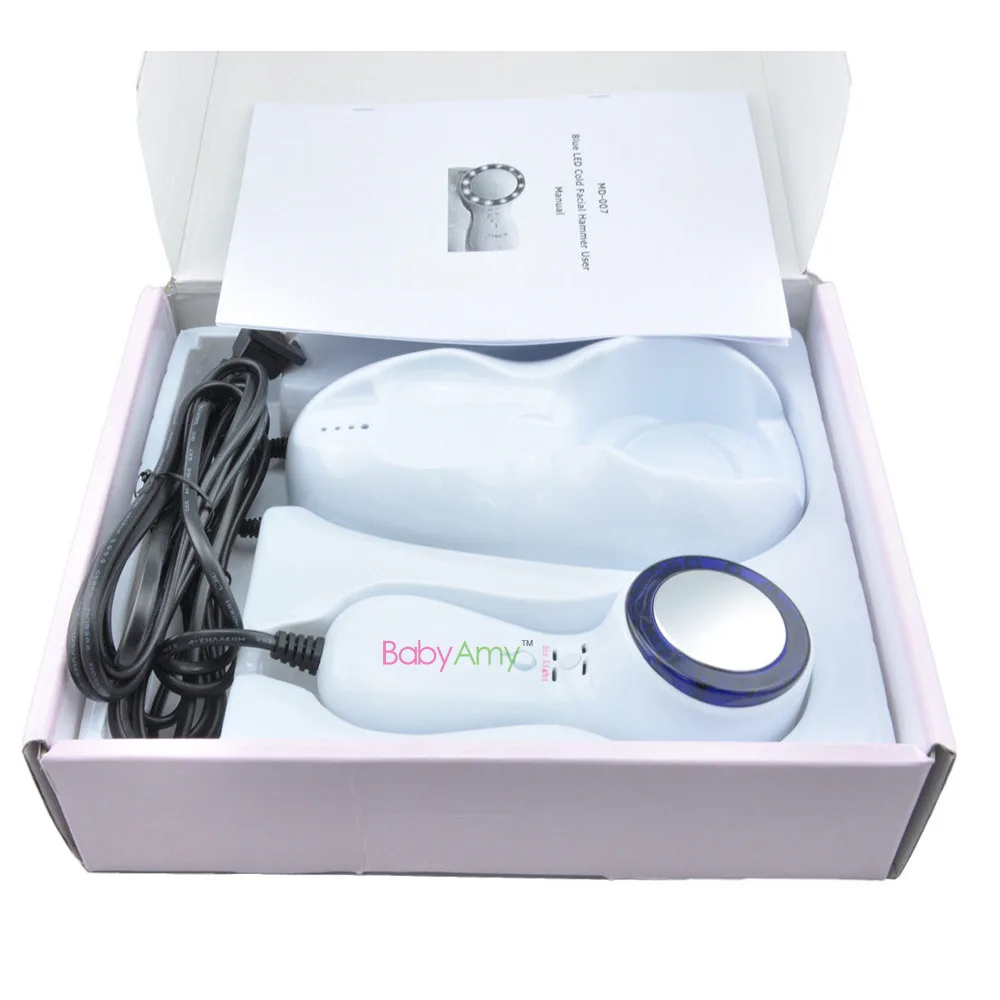 Холодный молоток синий светодиодный фотонный клетчатый активирующий кожу