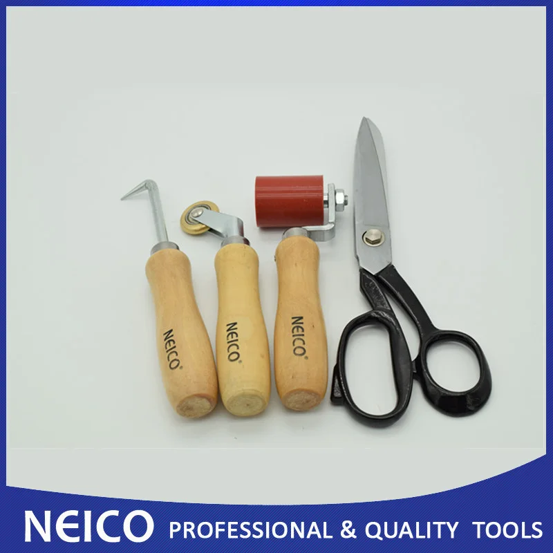 4 шт. кровельные мембранные инструменты для установки ножницы набор инструментов