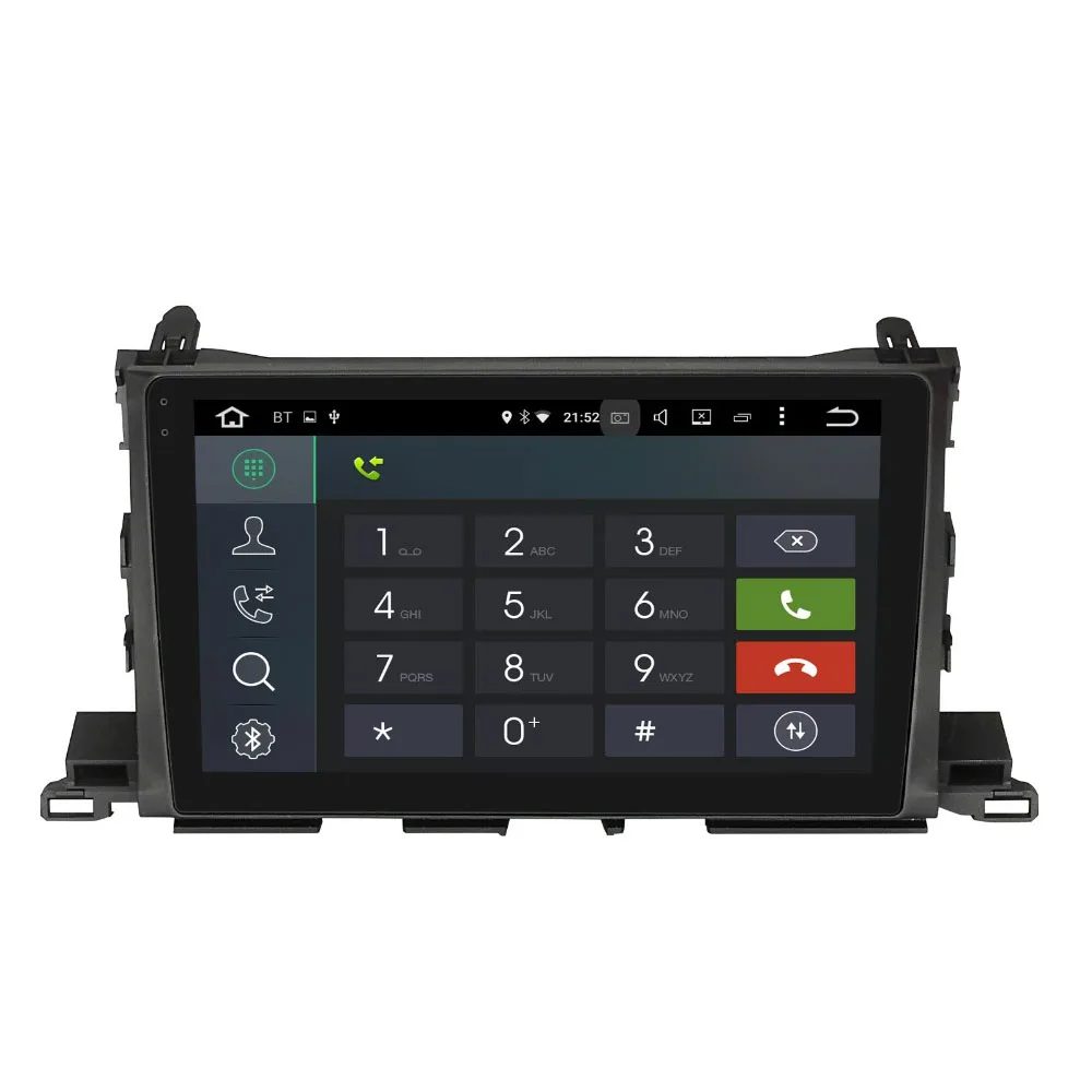 

IPS Touch Screen 4GB+64GB DSP 10.1" Android 8.1 PX5 Octa Cores GPS For Toyota Highlander 2015-2017 Car Radio Multimedia Player