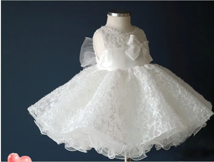 Благородное крестильное платье для крещения платье-пачка принцессы на день