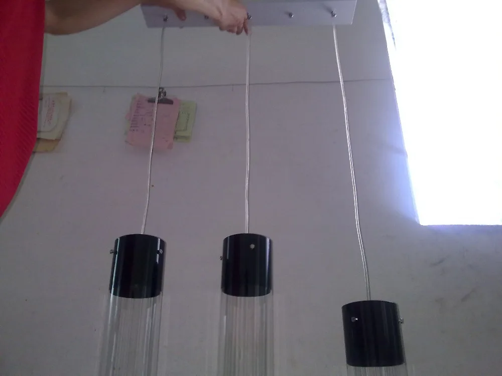 Стеклянный абажур Хрустальный подвесной светильник современный для дома