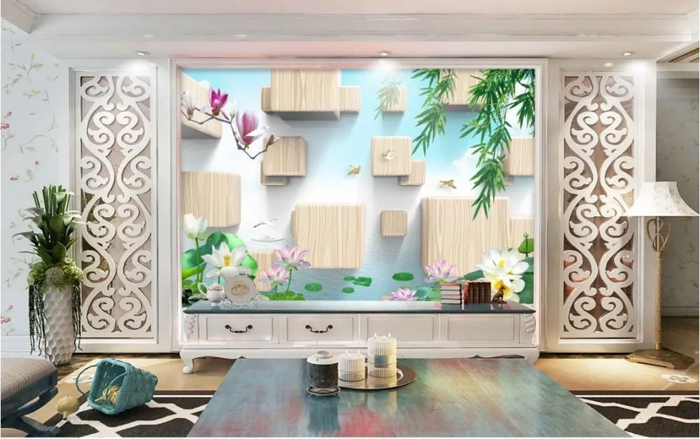 3D стереоскопические Творческие Современные минималистичные модные Декорации