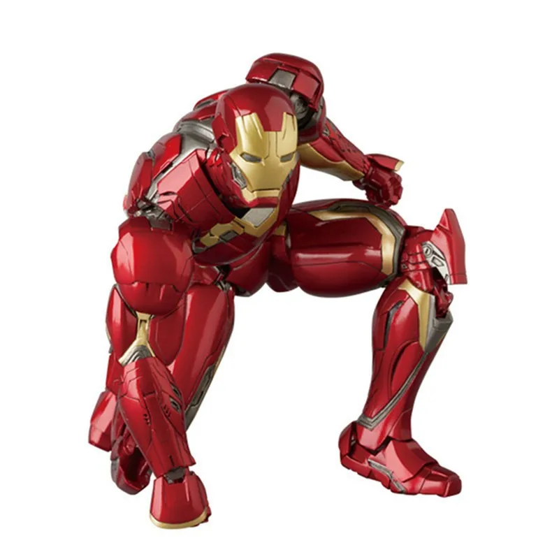 Mafex 022 экшн фигурки из фильма Мстители Железный человек марк45 игрушки|Игровые и