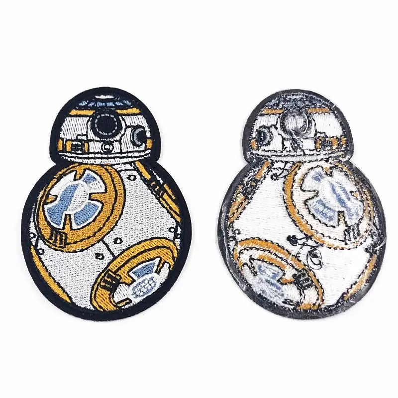 Новая упаковка 6 шт. Звездные войны робот железо вышитая одежда нашивки для