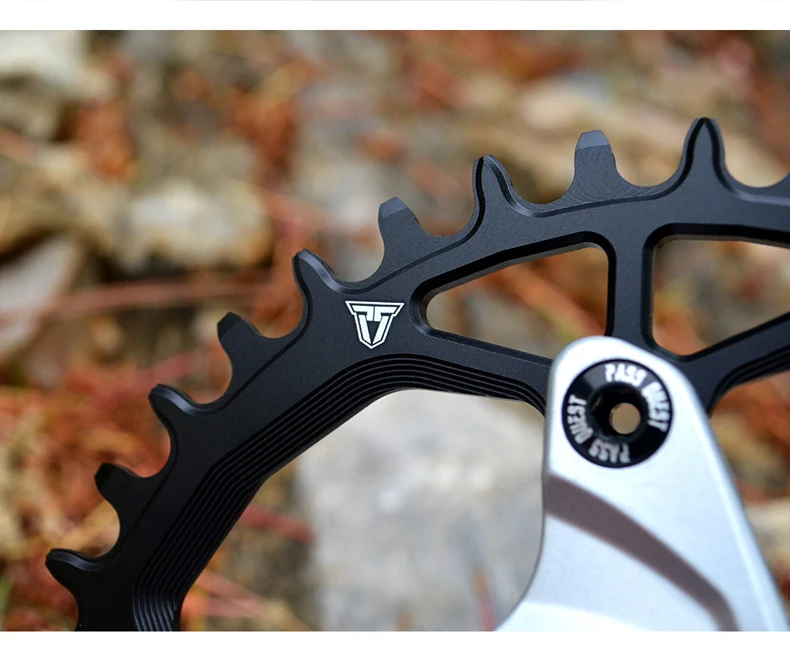 Pass Quest MTB 104BCD овальная узкая широкая цепь для горного велосипеда 34T 36T 38T 40T 42T 44T 46T 48T Звездочка пластина