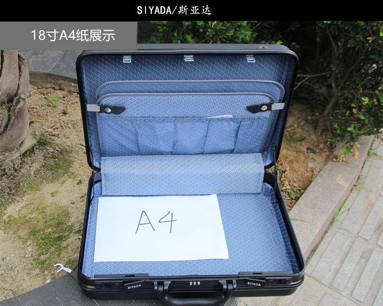 Высококачественный Алюминиевый Чехол для инструментов ABS ящик алюминиевая рамка