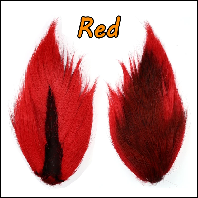 ICERIO северные Bucktail Волосы оленя мухобойка материал форель Лосось Мухи джиг тройной крючок повязка Baitfish Связывание материал