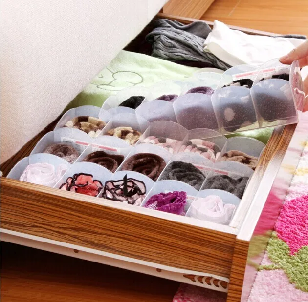 1 шт. пластиковый органайзер для галстуков и носков|storage box underwear|box underwearunderwear socks |