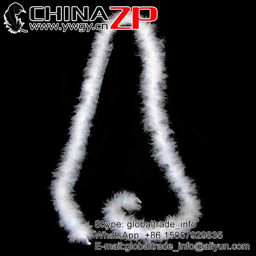 CHINAZP завод экспорт 20 ярдов 10 г наивысшего качества отбеленная белая индейка перья