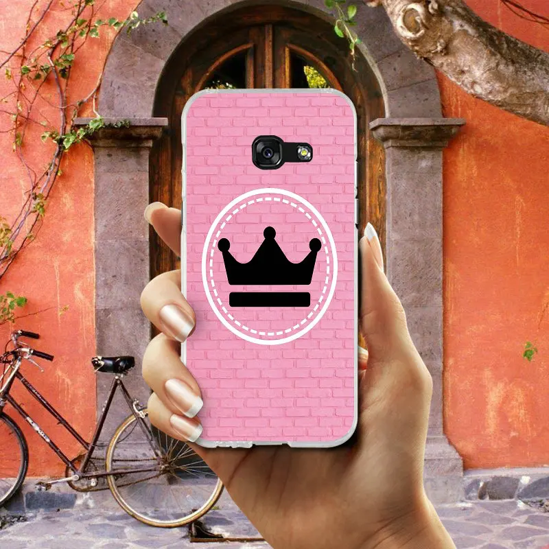 Шаблон истории розовый мягкий чехол для телефона TPU Samsung Galaxy S2 S3 S4 S5 Mini S6 S7 S8 S9 S10 Lite
