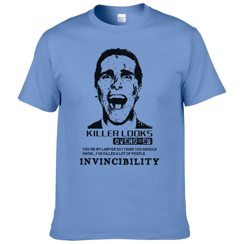 Мужская хлопковая футболка с короткими рукавами летняя Винтажная буквенным