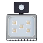 1 шт. 30 Вт ультратонкий Светодиодный прожектор с датчиком движения 110 В 220 В водонепроницаемый IP65 лм светодиодный прожектор точесветильник светильник