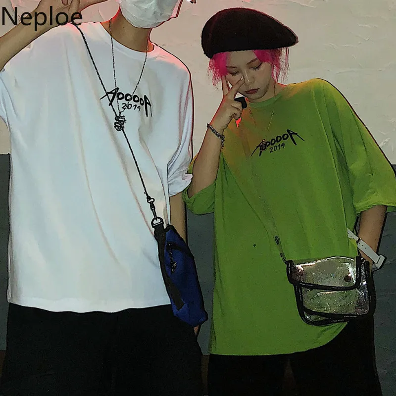 Винтажная Футболка Neploe с принтом динозавра женская футболка повседневная
