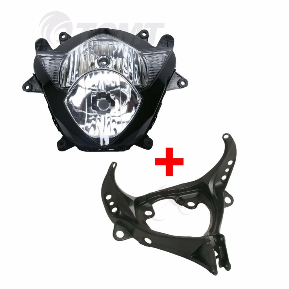 Передняя фара мотоцикла верхняя обтекаемая подставка для Suzuki GSX R1000 2005 2006| |