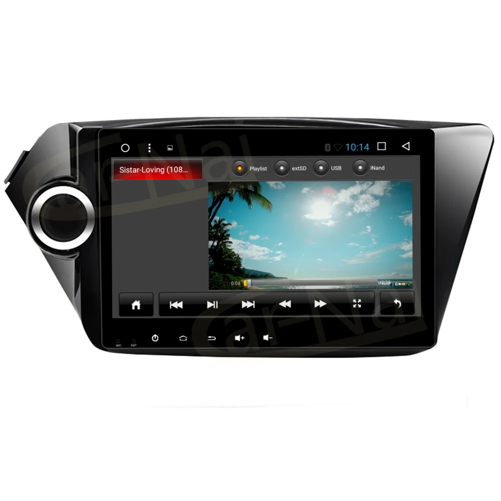 Автомобильный GPS 9 дюймов плеер навигация Android 7 1/8 0 для Kia K2 RIO 2010 2011 2012 2013 2014 2015 с Wifi