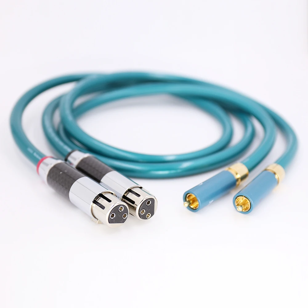 Кабель Hifi audio XLR Мама мама высокочистый кабель OCC 2 RCA к Xlr|cable balanced|cable xlrcable 5m |