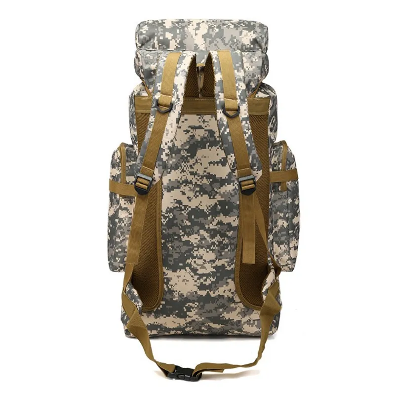 80L Waterproof Climbing Hiking Military Tactical Backpack Bag Camping Mountaineering Outdoor Sport Molle 3P S510 | Спорт и