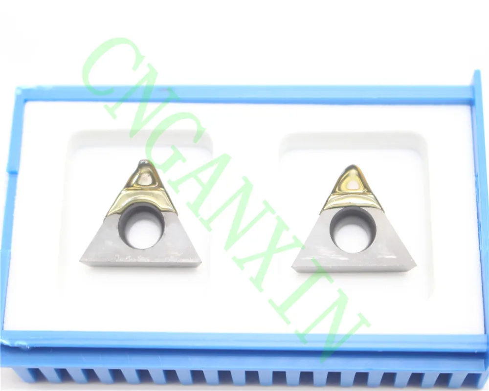 

High-precision 2pcs NEW PCD TCGW 16T302 PCD Diamond CNC blade insert