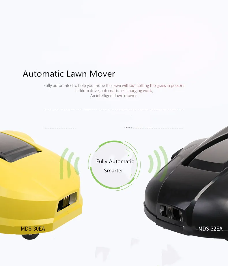 Rechargeable Intelligent lawn mower robot household small automatic | Инструменты
