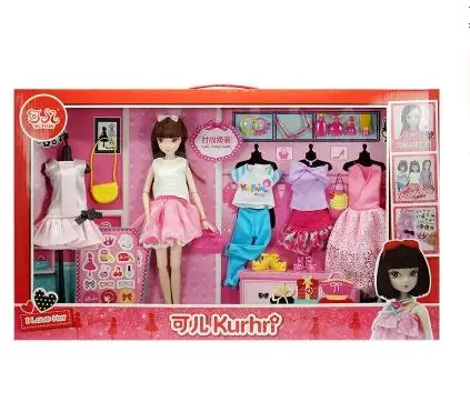 Распродажа кукольные куклы для девочек игрушки модное платье детей подарки на