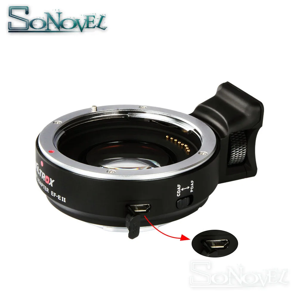 Viltrox EF E II CD PD Авто фокус редуктор Скорость бустер объектив адаптер для Canon Sony NEX
