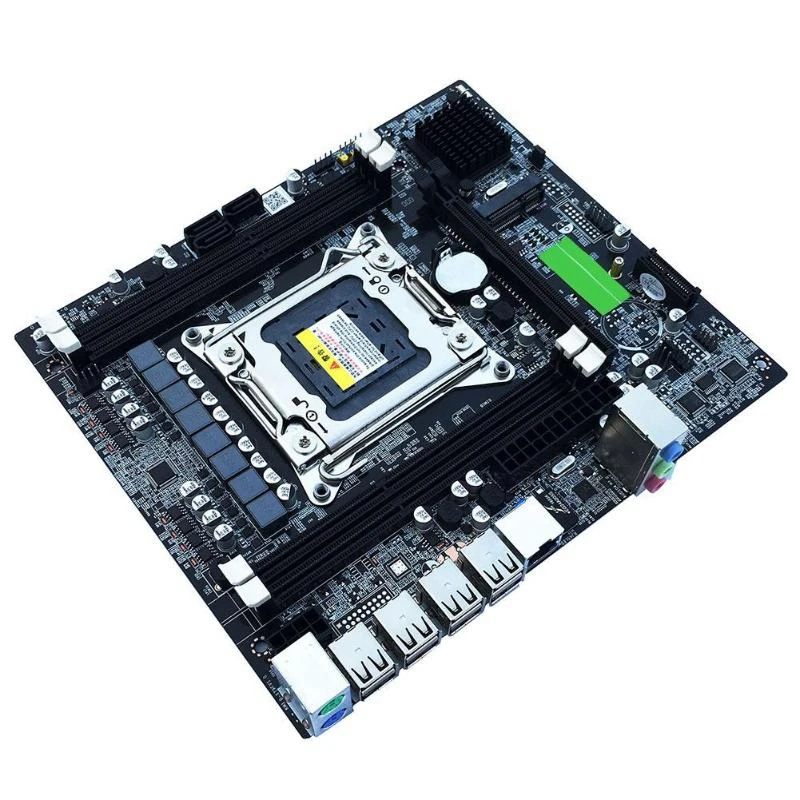 X79 E5 настольный компьютер материнская плата Lga 2011Pin 4 канала Recc игровая платформа