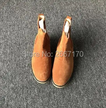Zapatos Hombre/мужские ботинки Челси Цвет черный серый кофейный ботильоны на плоской
