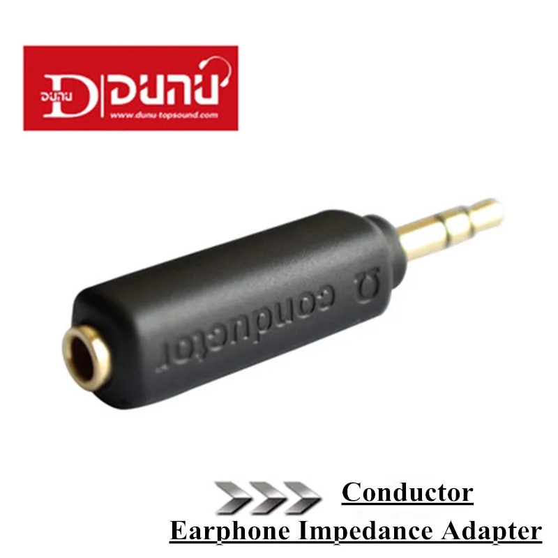 Earphone Impedance Plug Original Dunu Conductor 75/150/200 ohm Noise Cancelling adapter 3.5mm Jack for Hifi Player Music Plug. |