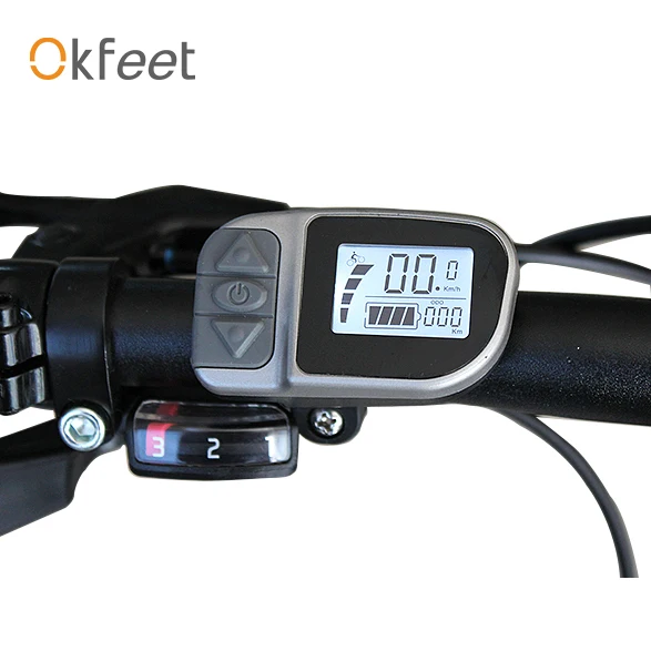 Okfeet V lcd 6 жк-дисплей для TONGSHENG EBike Mid-Drive Motor TSDZ2 Kit электрический велосипед
