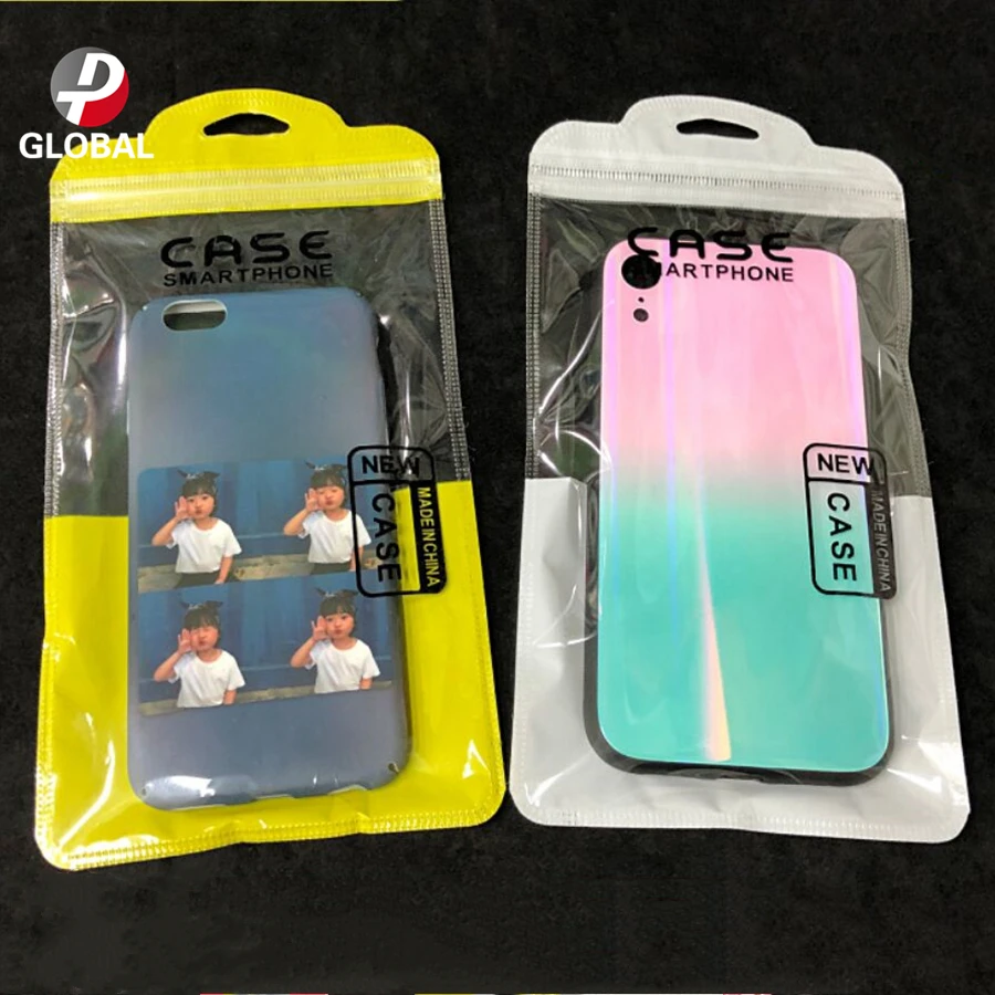 D & P 50 шт 11.5X20.5cm яркая Глянцевая упаковка для самостоятельного запечатывания