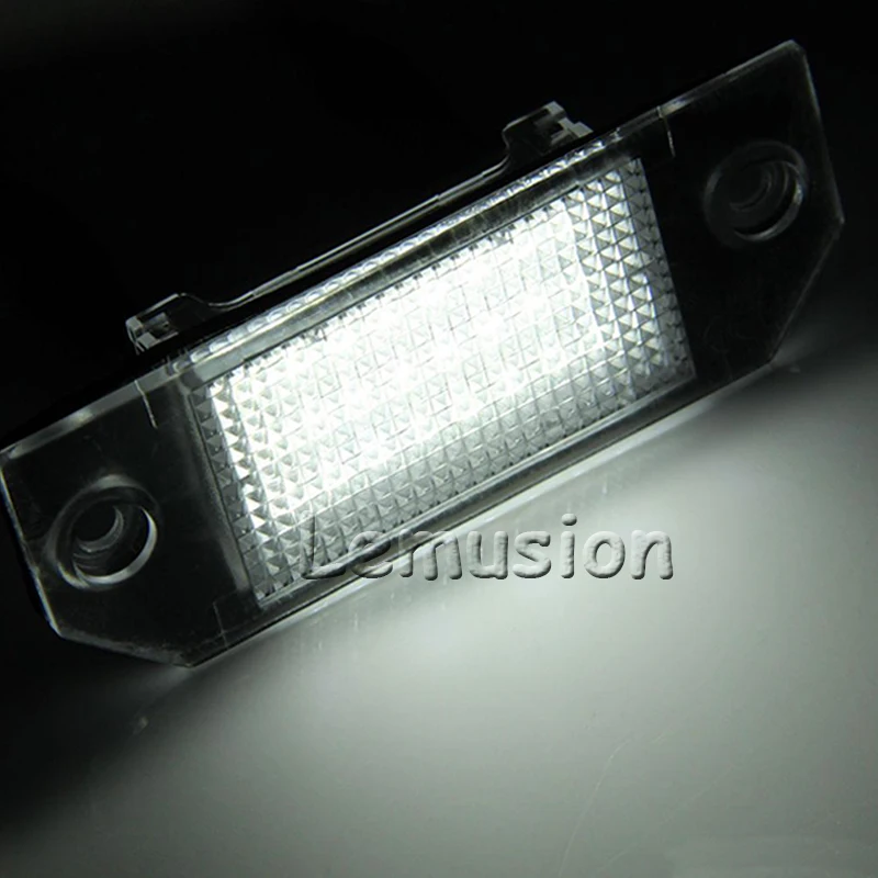 1 пара Автомобильный светодиодный номерной знак светильник дневные ходовые огни