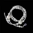 2019 1 шт. новый стиль белый жемчуг с бисером цепочка для очков Солнцезащитные очки на шею ремешок шнурок для модных милых женщин