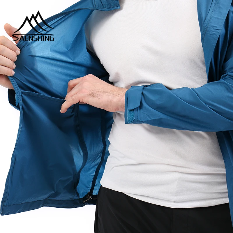 SAENSHING Водонепроницаемая мужская куртка для спорта на открытом воздухе