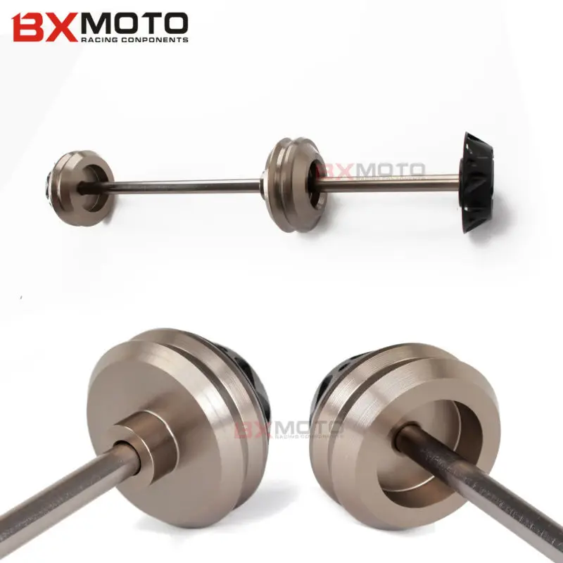 Детали мотоцикла защита от падения CNC передняя ось слайдер для Yamaha TMAX 530 год 2012 2013